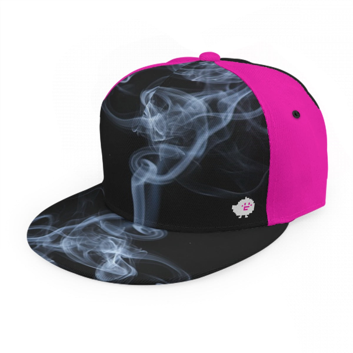 Baseball Cap With Flat Brim