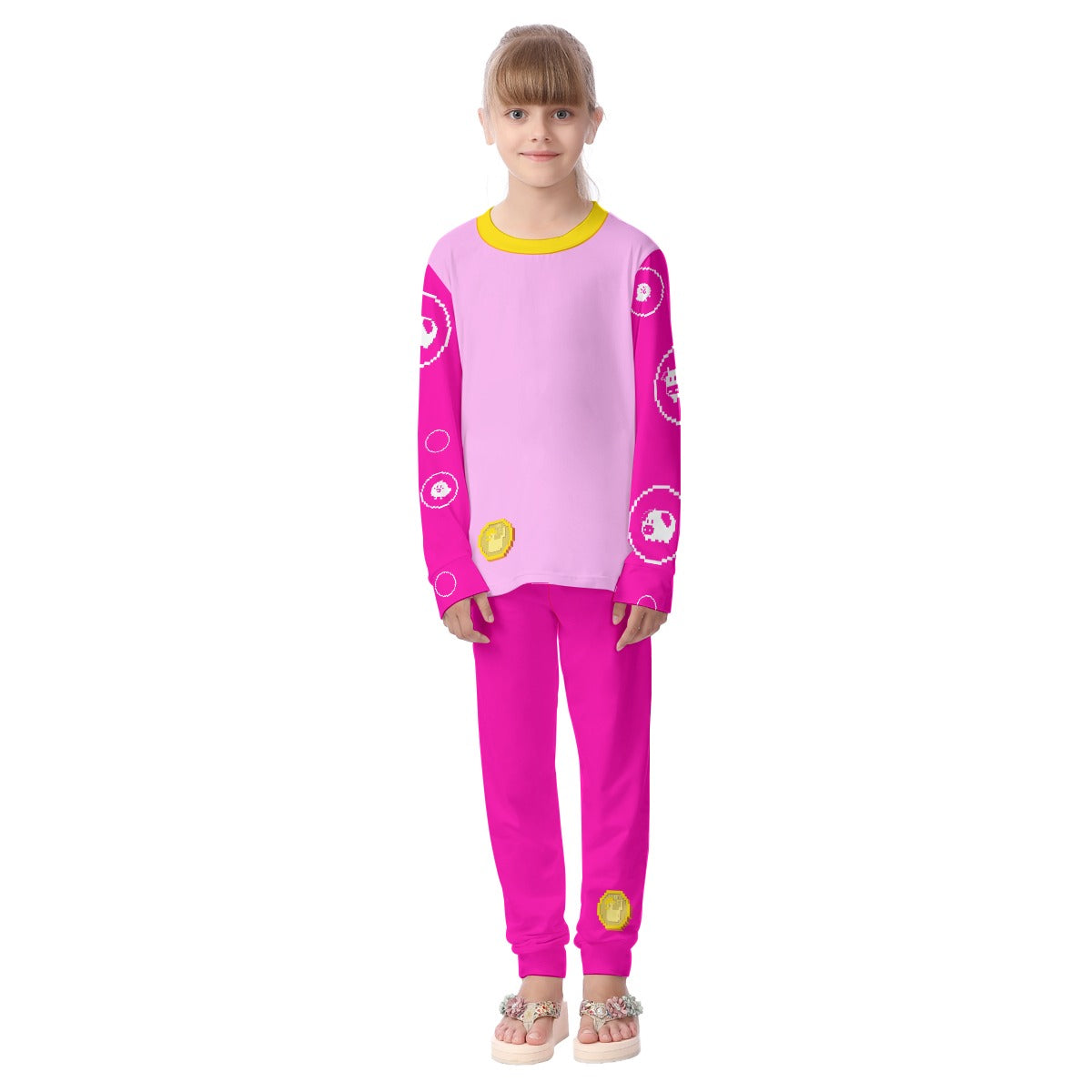 All-Over Print Kid's Pajamas Set