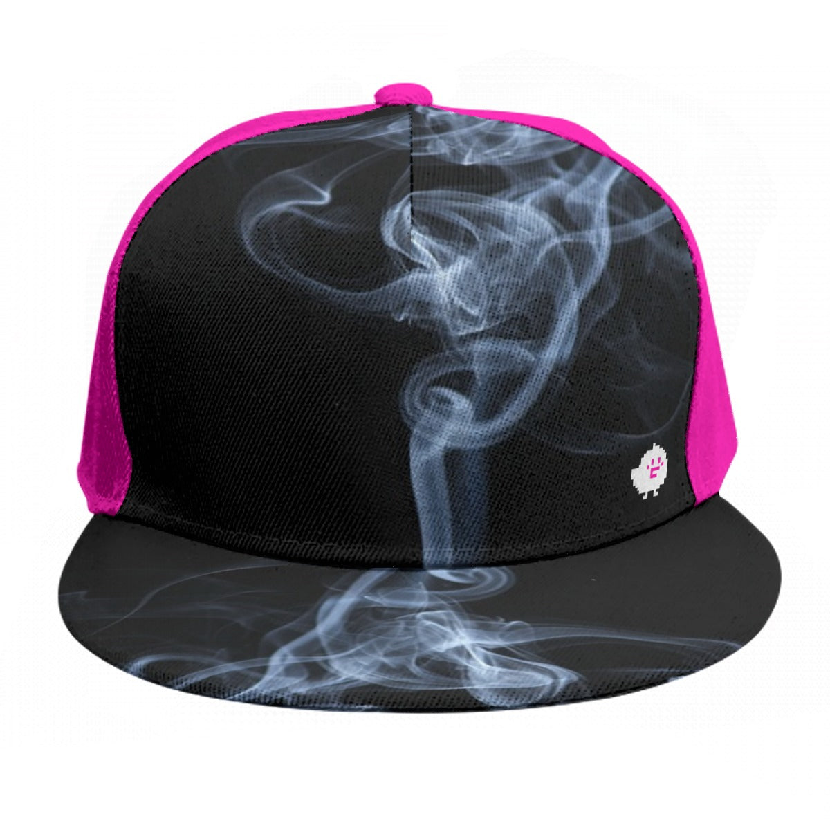 Baseball Cap With Flat Brim