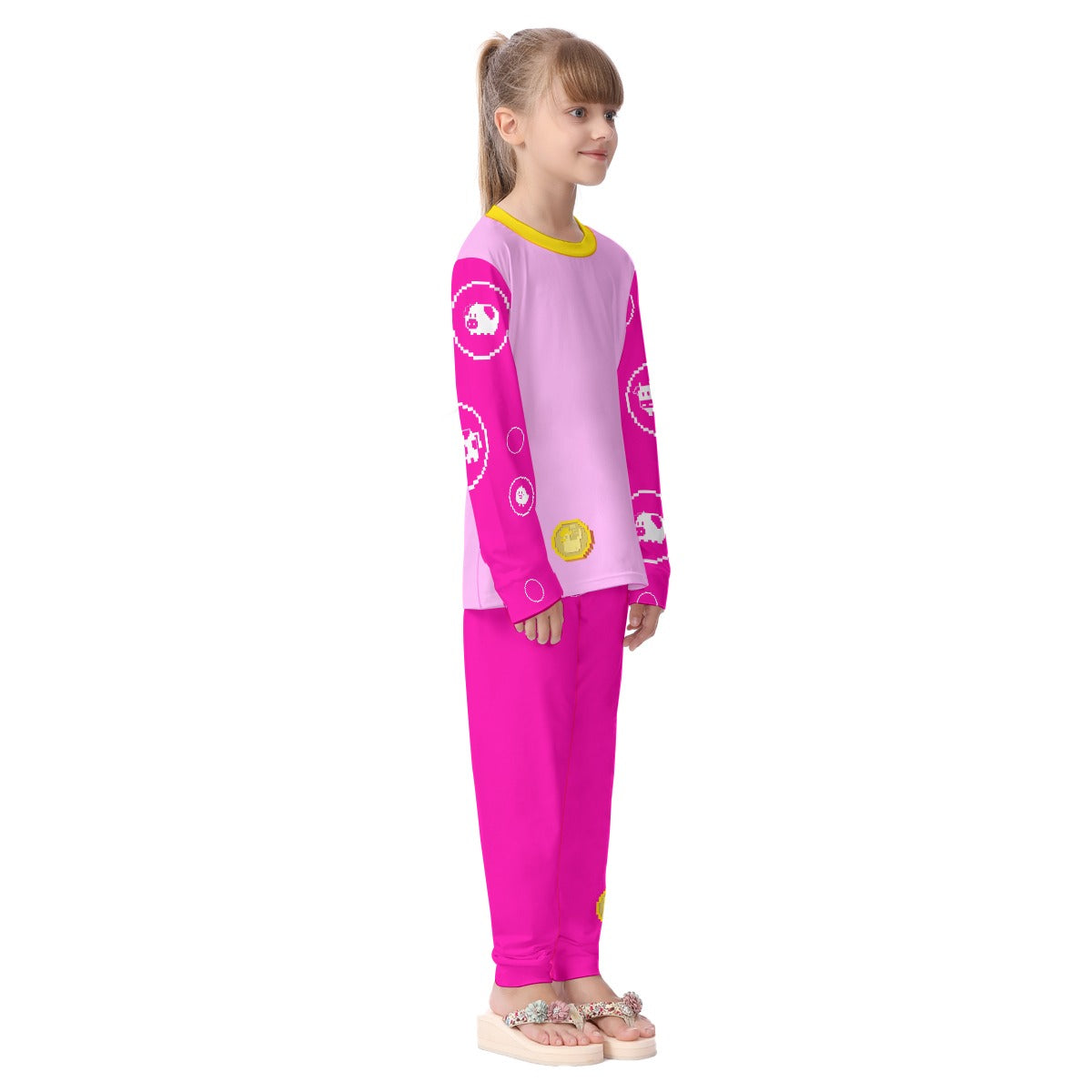 All-Over Print Kid's Pajamas Set
